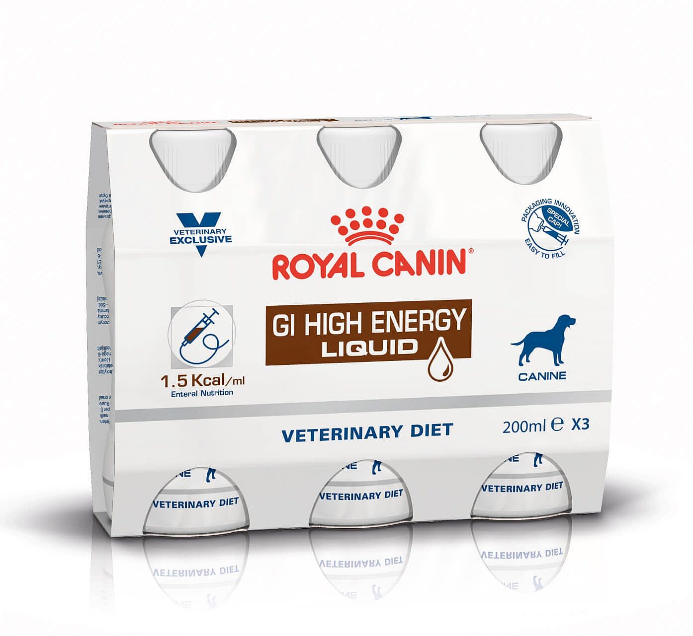 Royal Canin GI High Energy Liquid Hond 3 x 200 ml | 11815