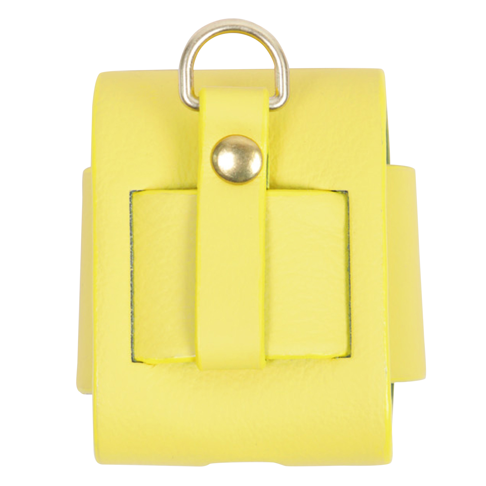 JOE - Etui pour AirPods en cuir| Jaune