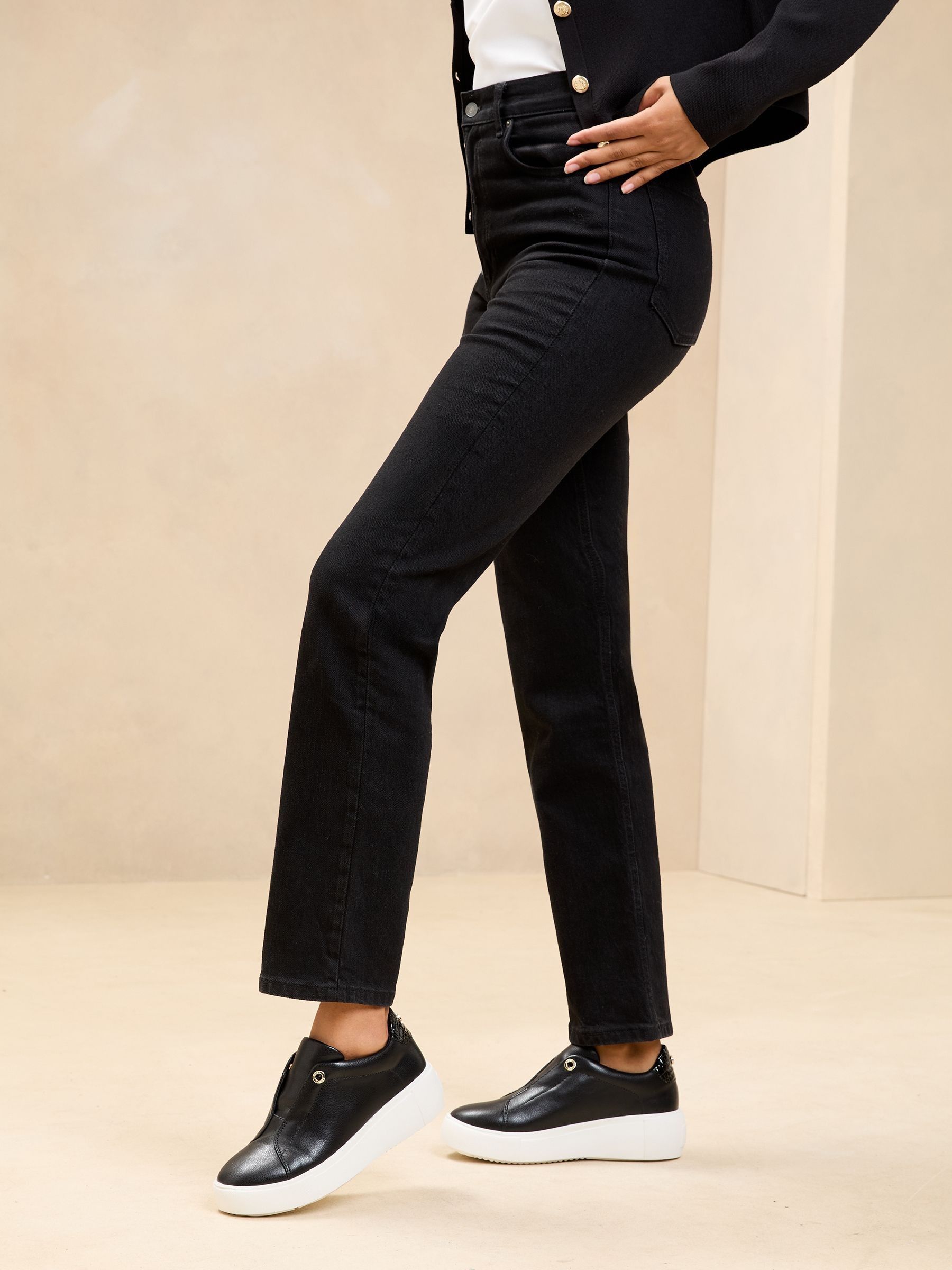 Lipsy - Pull-on sneakers met grove plateauzool