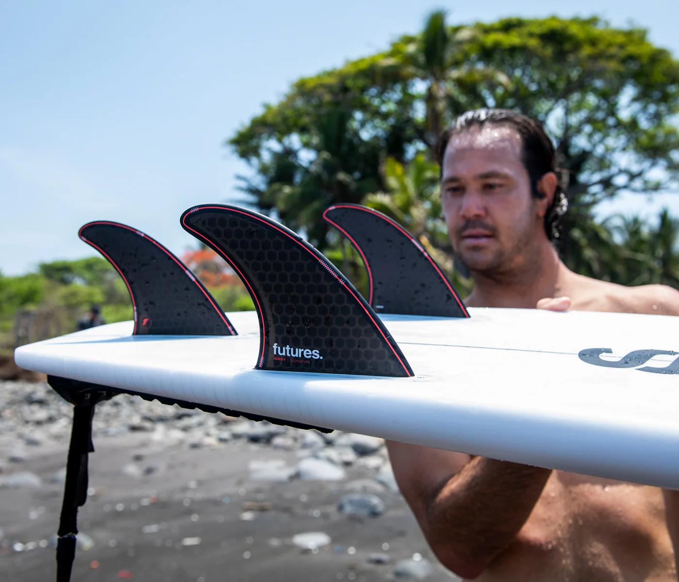Futures Jordy Signature - Honeycomb - Black - Thruster - L