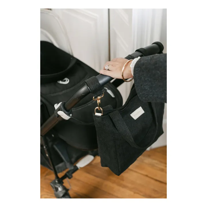 Adorna Attaches poussette pour cabas | Noir