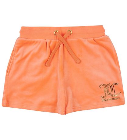 Juicy Couture Shorts - Velours - Summer Neon-Orange