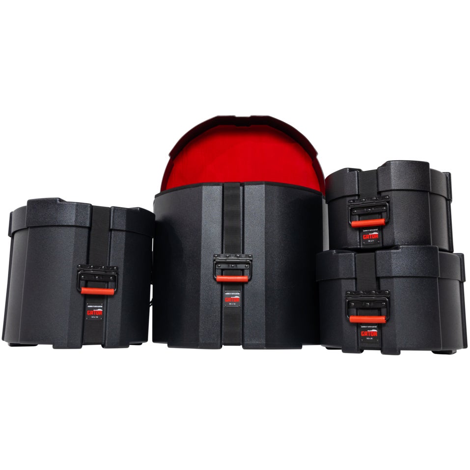 Gator Cases GPCJZFUSIONPACK Grooves Jazz Fusion set koffers voor drumstel