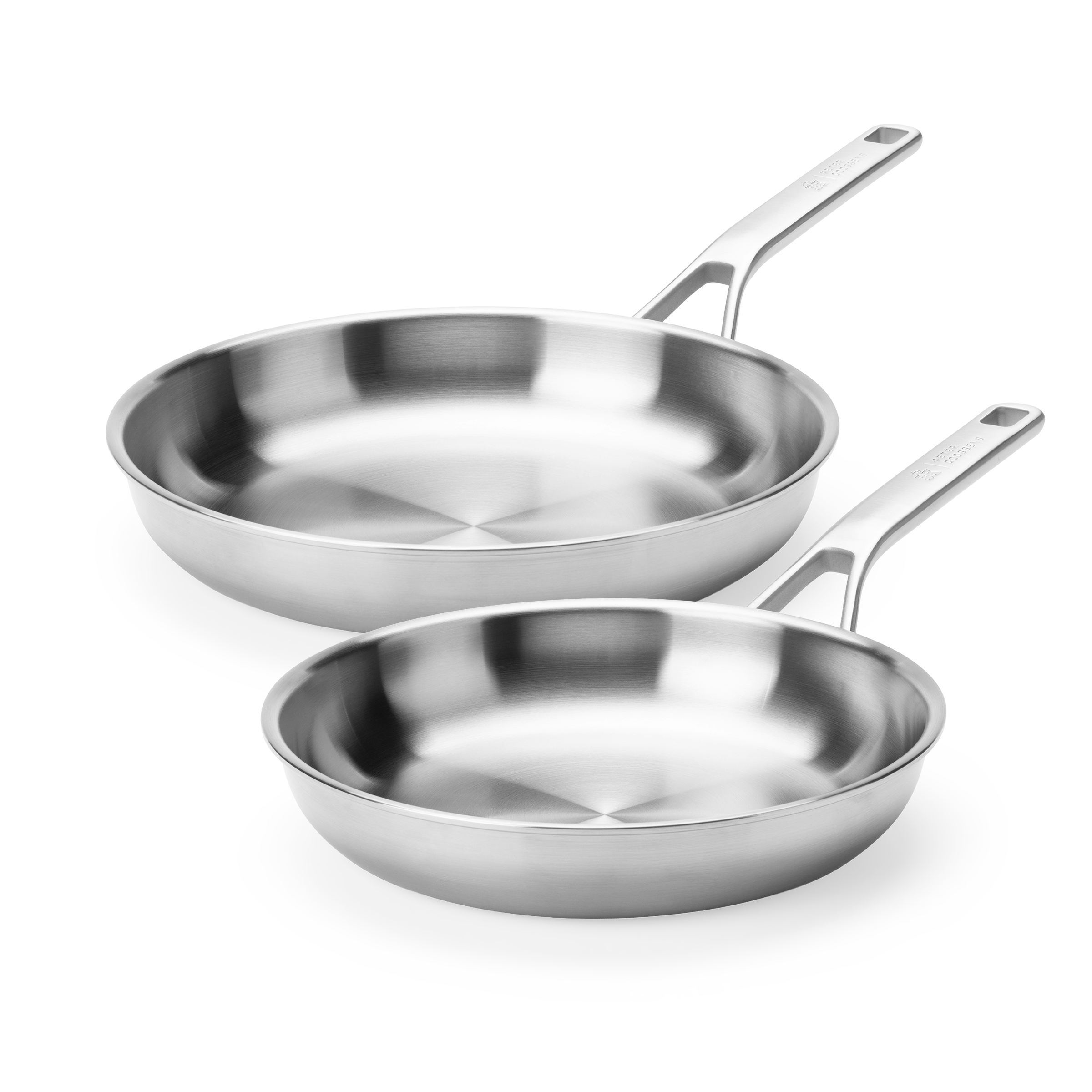 Maestro RVS koekenpanset (24cm   28cm)