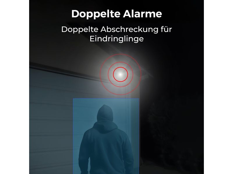 Reolink Netzwerkkamera Lumus E430 2K WiFi 2K/4MP WLAN Kamera mit Scheinwerferlicht, 2-Wege-Audio, Sirene, Bewegungserkennung & Farbnachtsicht