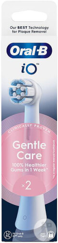 Oral-B iO Gentle Care White Têtes De Brosse 2 Pièces