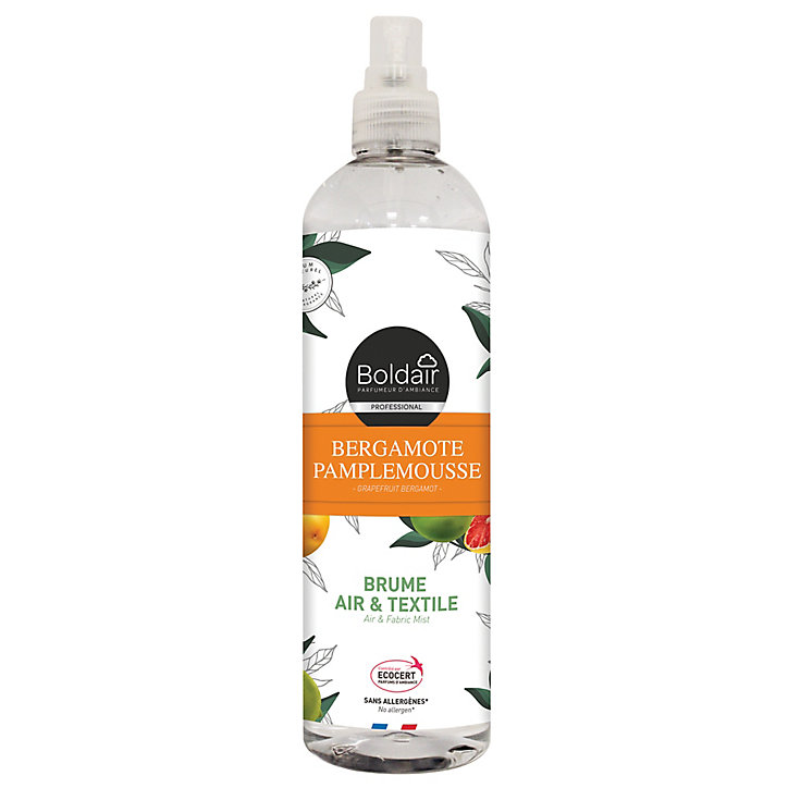 Brume air et textile Boldair bergamote pamplemousse 400ml
