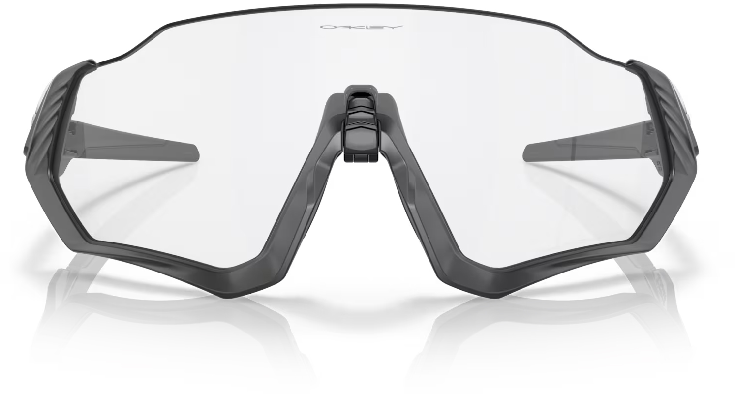 Flight Jacket 0737/Grey Ink w/Clear To Black Iridium Photochromic