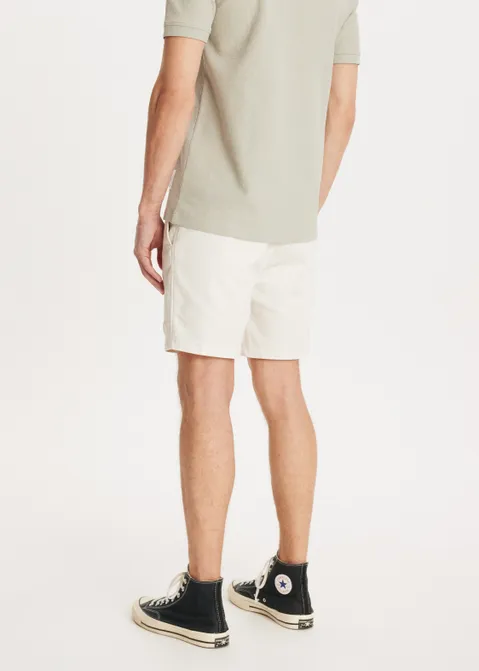 Korte broek met strik off-white (ECRU)