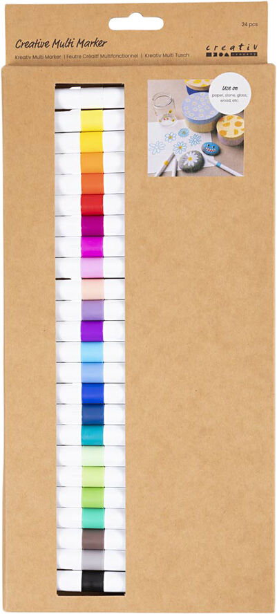 Creativ Company Kreativ Multi Tusch, streg 4 mm.