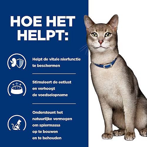 Hill's KD Kidney Care Feline Stoofpotje 24 x 82 gram