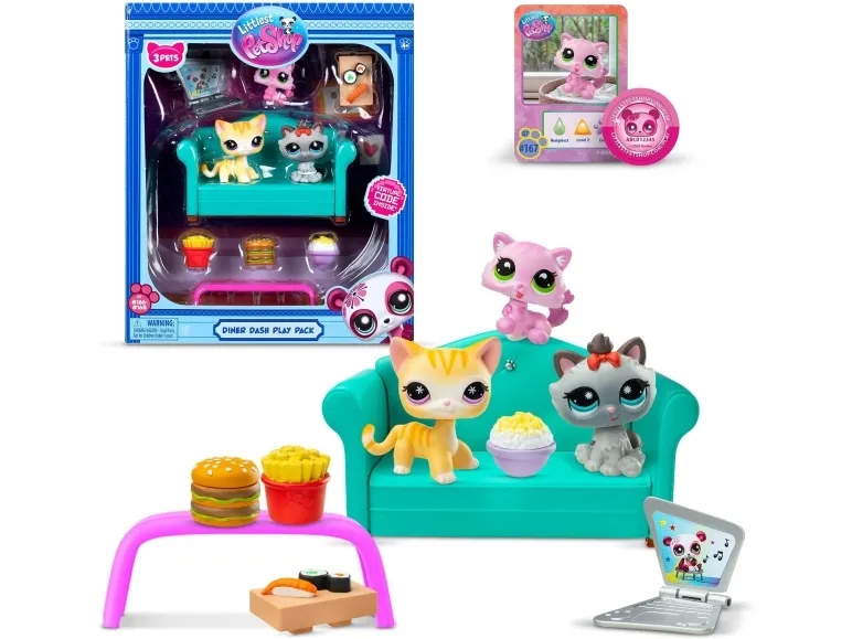 LITTLEST PET SHOP DINER DASH PLAY PACK