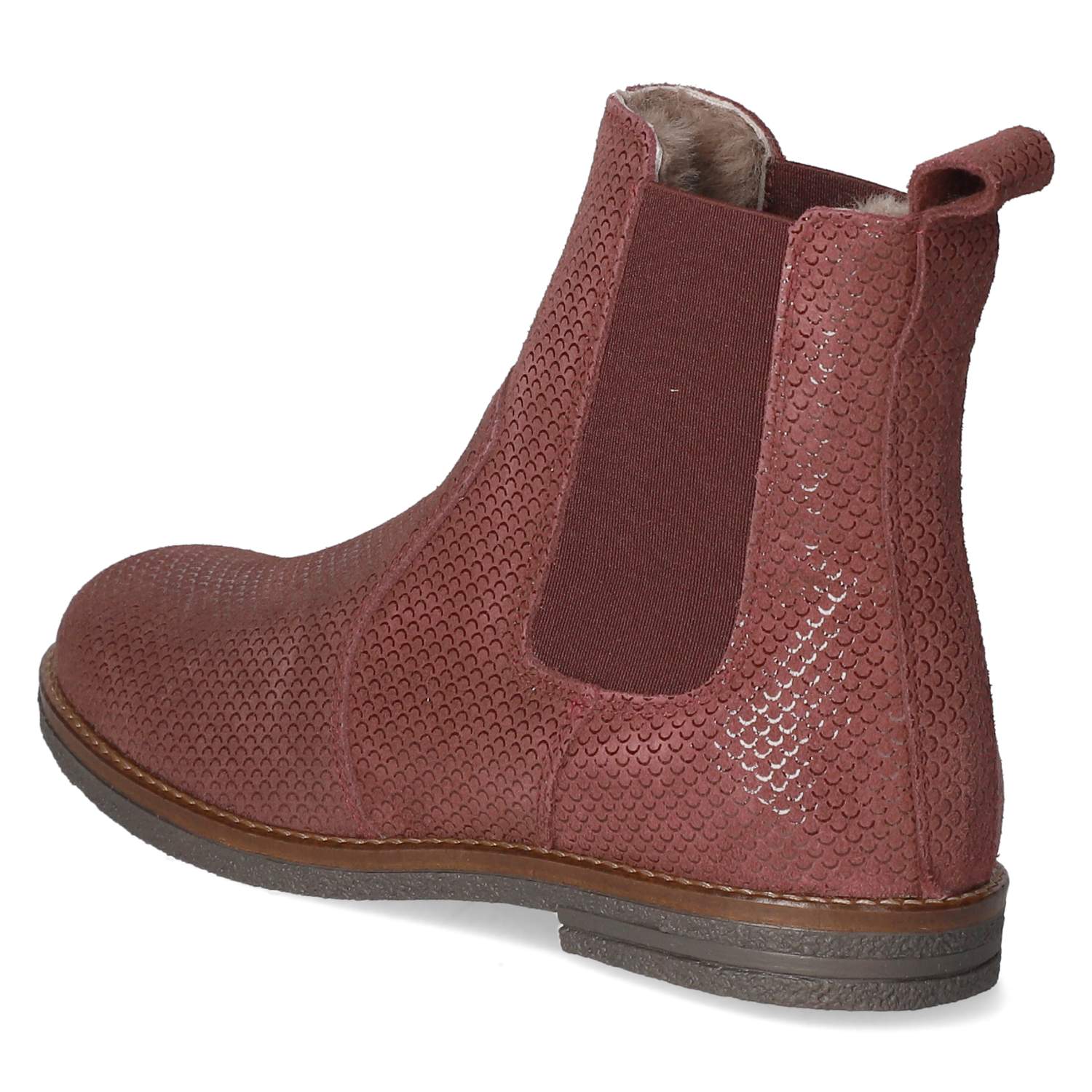 bisgaard Stiefeletten MADIA LAMB - blackberry