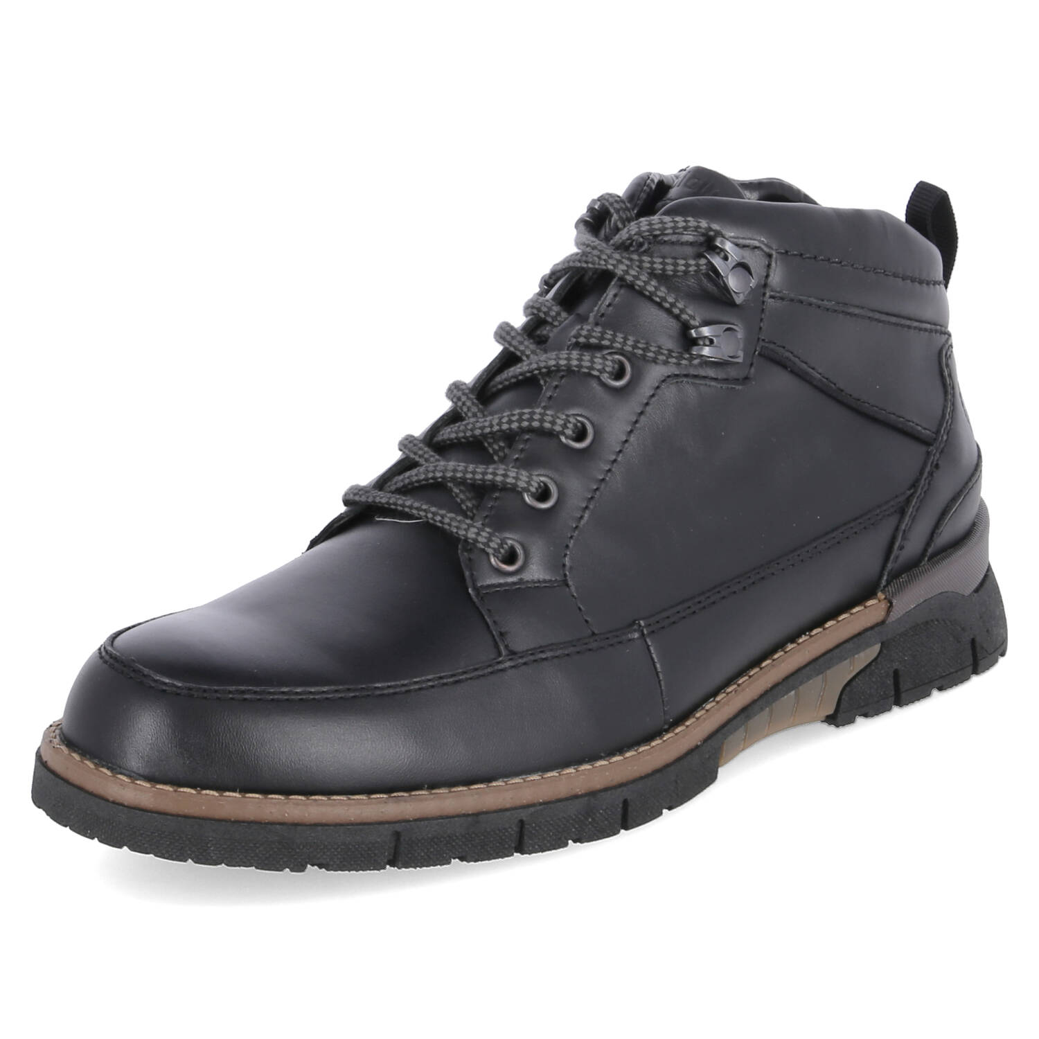 Waldläufer Stiefeletten MARKUS - schwarz
