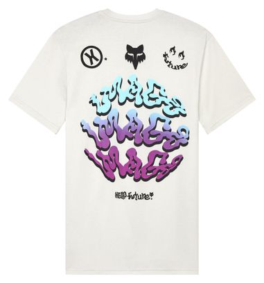 T-shirt Manches Courtes Fox Future Premium Blanc
