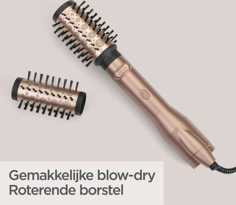 BaByliss - Big Hair Dual - Föhnborstel - Roterend - Evenredige Luchtverdeling