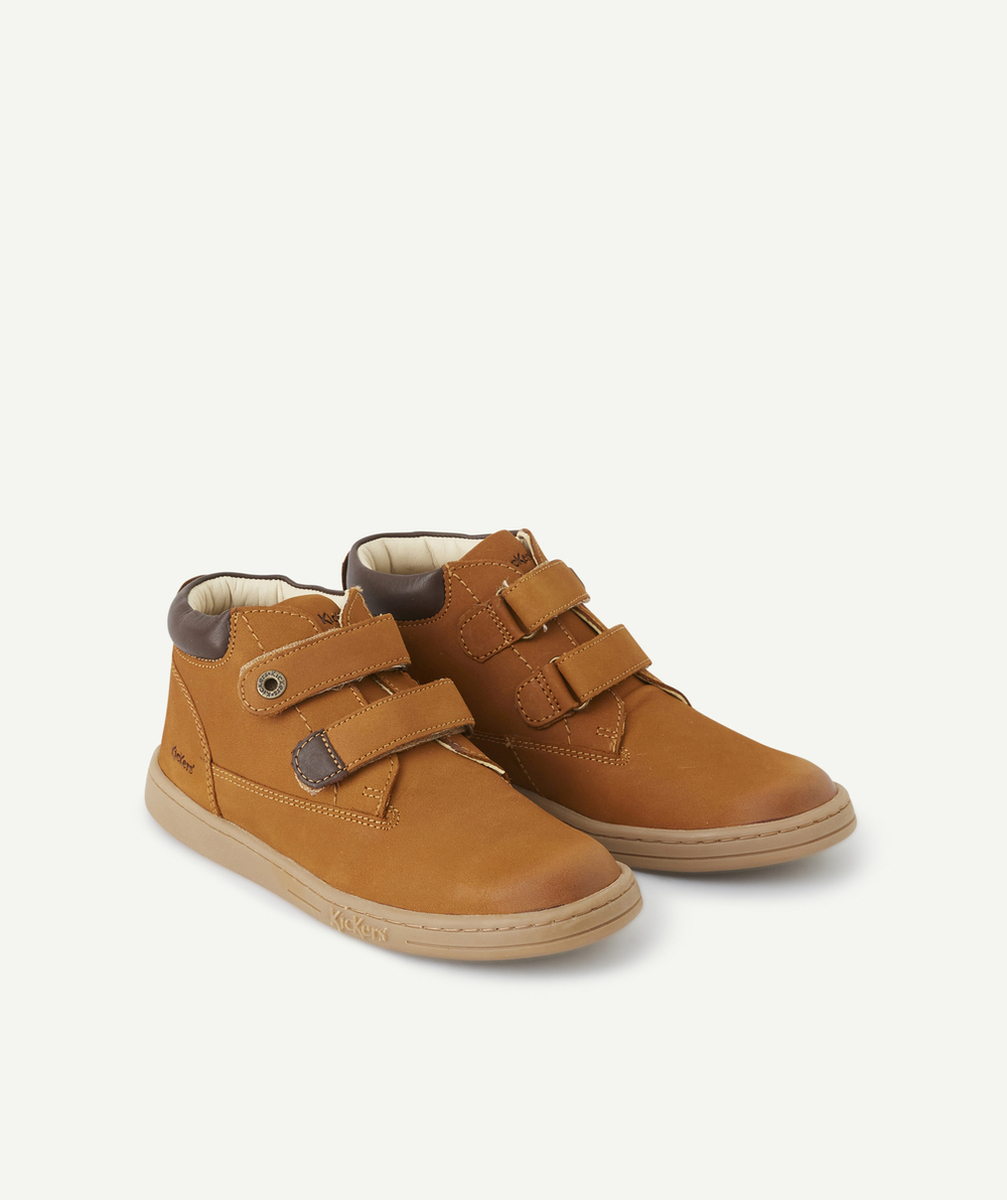 KICKERSCHAUSSURES TACKEASY GARÇON CAMEL