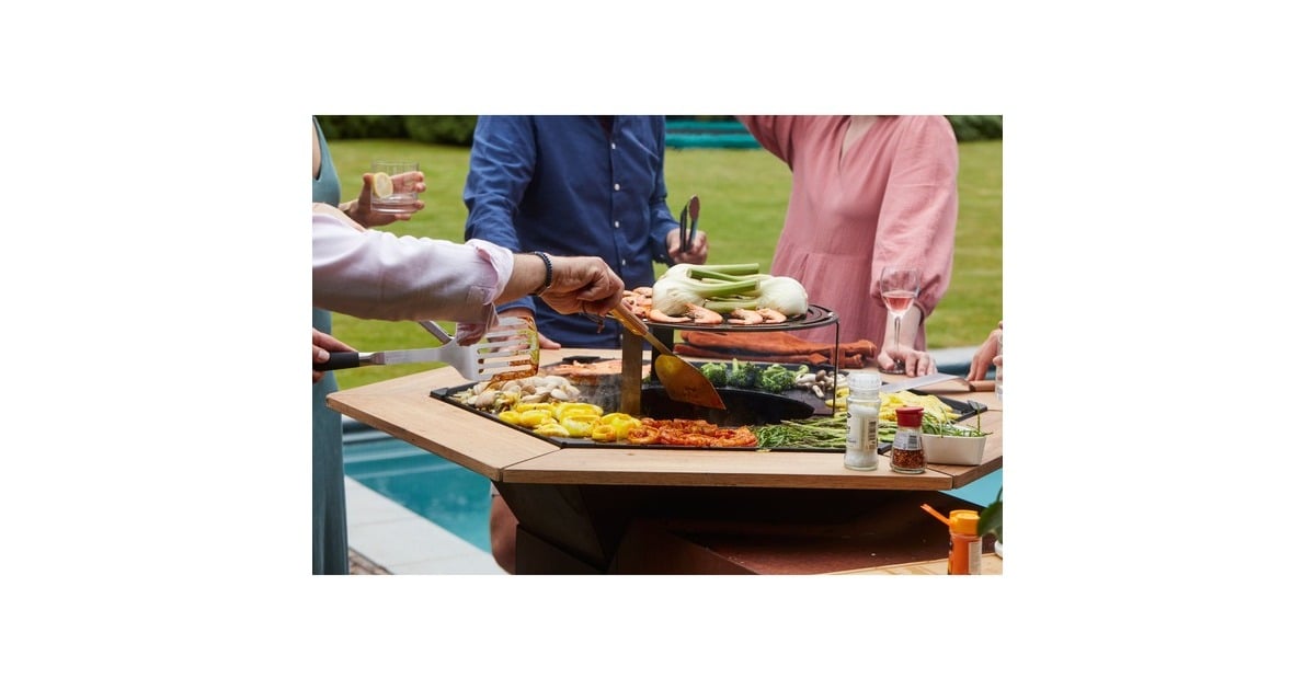 BarbecookNestor Island uit cortenstaal barbecue