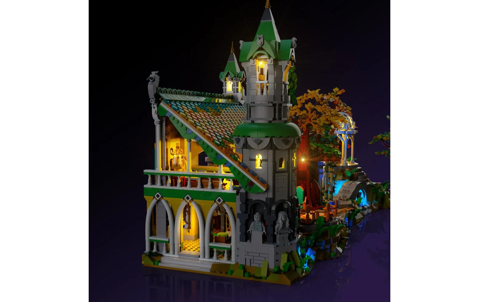 LED-Licht-Set für LEGO® Der Herr der Ringe Bruchtal 10316<br>Light-Kit