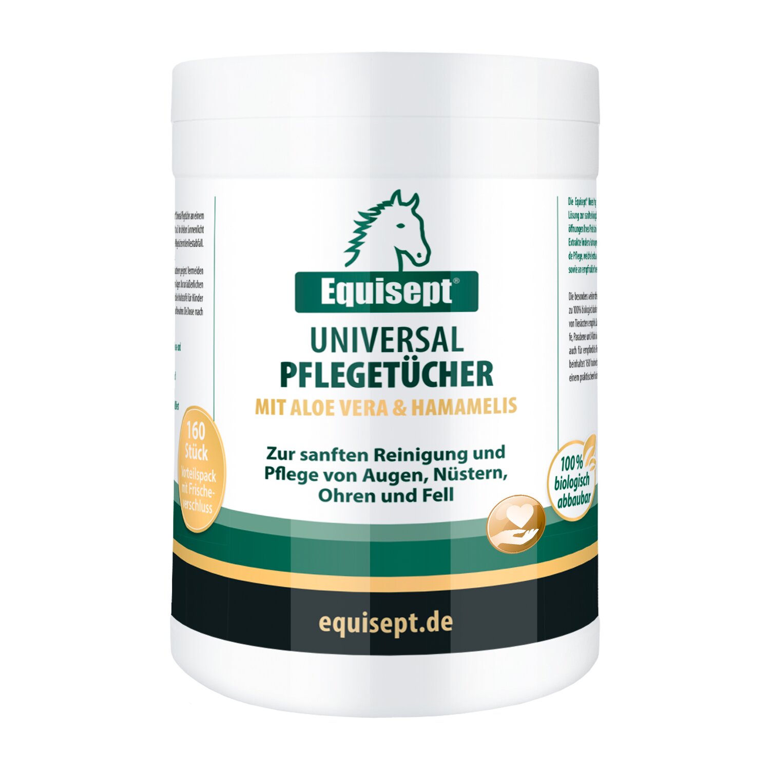 Equisept Universal Pflegetücher für Pferde  - 160 Stück