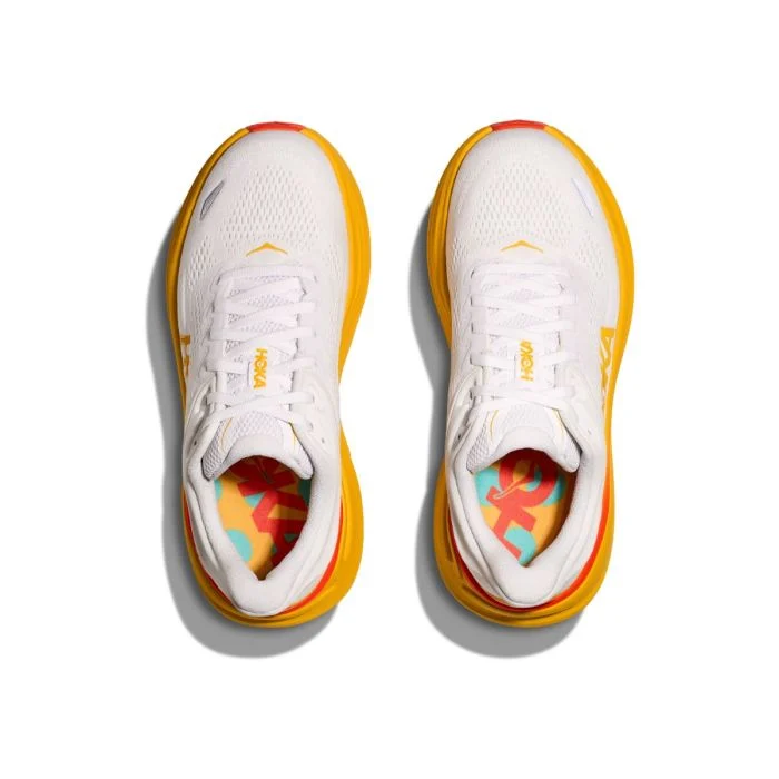 Hoka Dame Løbesko Bondi 9 Hvid