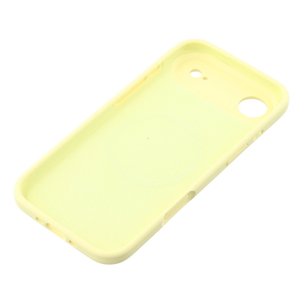iPhone Air MagSafe Silikon Case Hülle - Gelb
