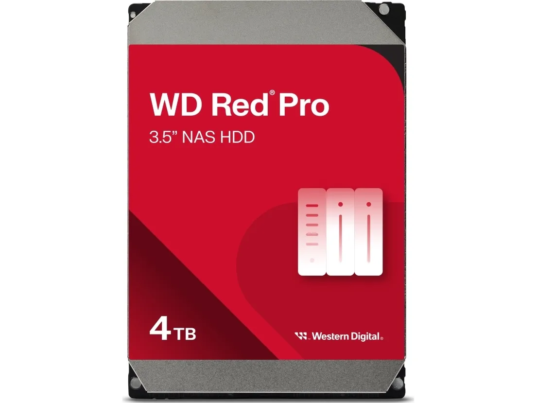 WD Red Pro WD4005FFBX - Harddisk - 4 TB - intern - 3.5