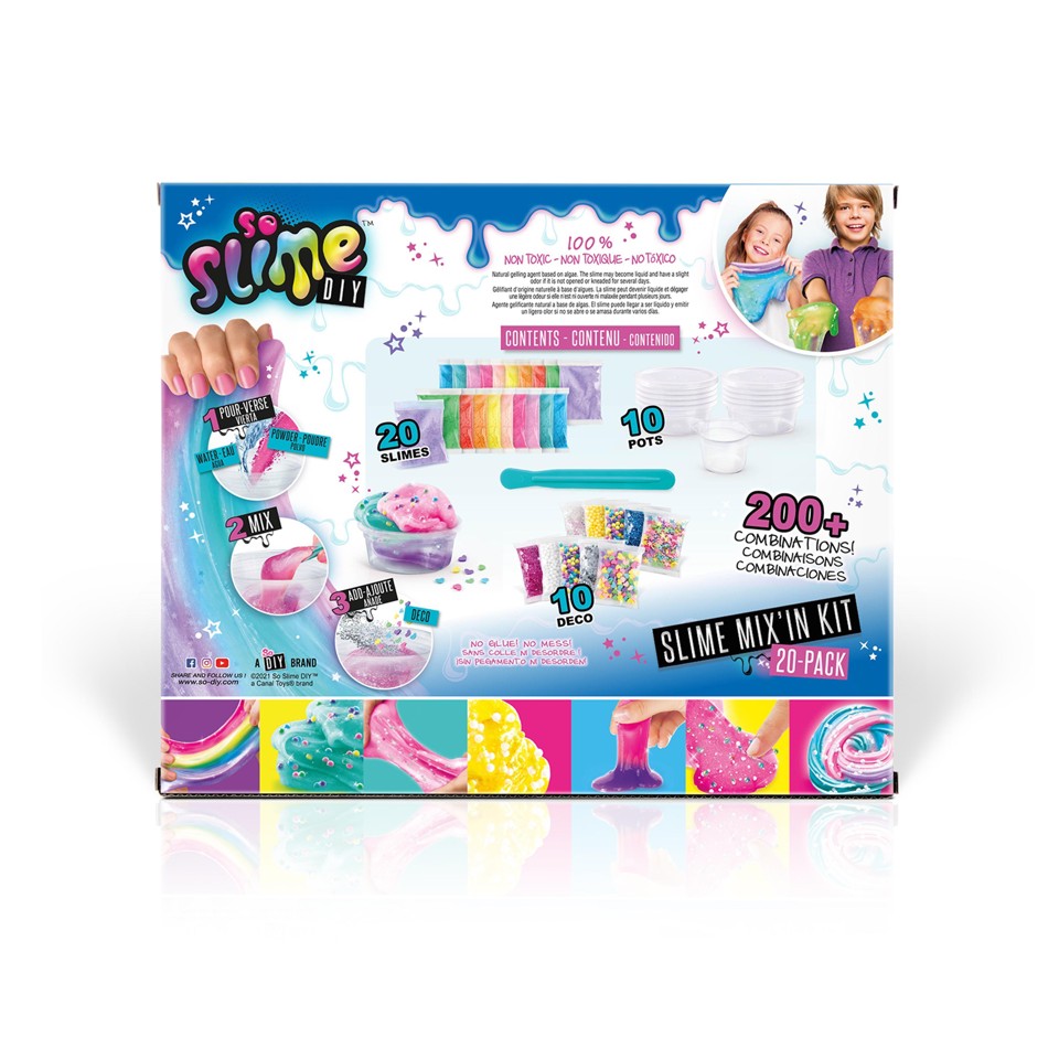 So Slime - Gør-det-selv Slim 20-pak