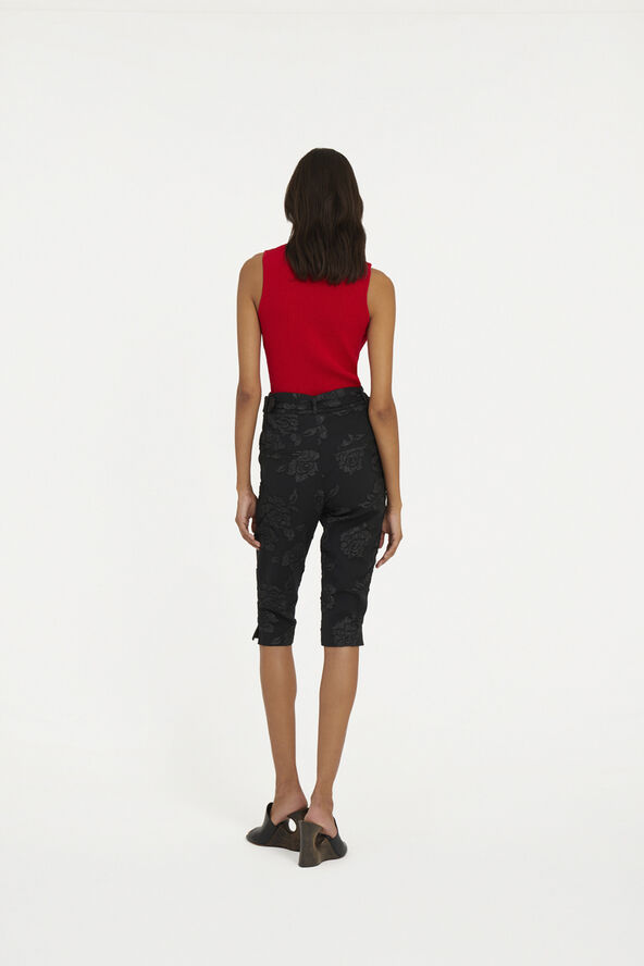 ROTATE Birger Christensen Knit Sleeveless Top Racing red