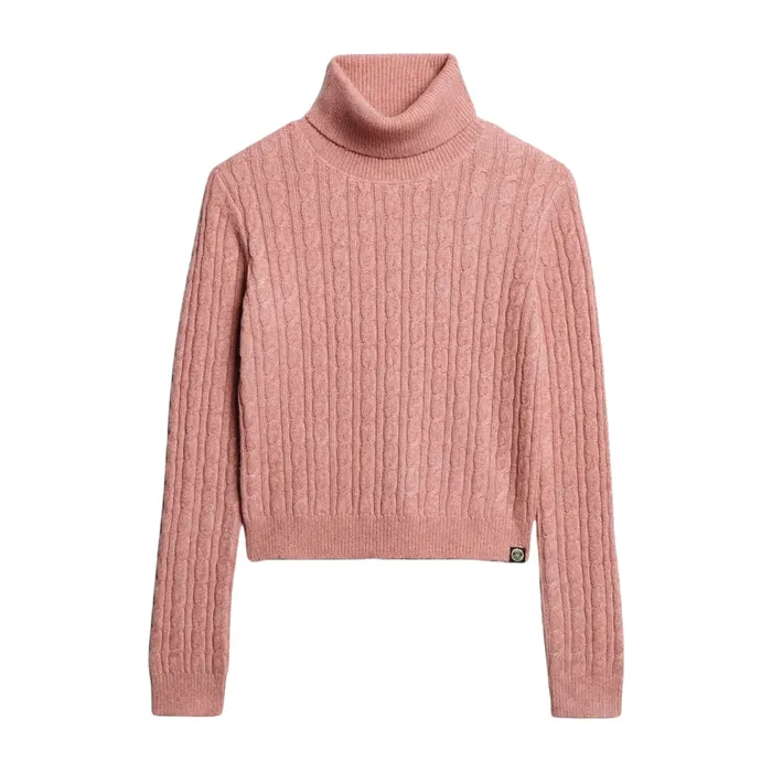 Superdry Cable Roll Neck Trui Dames