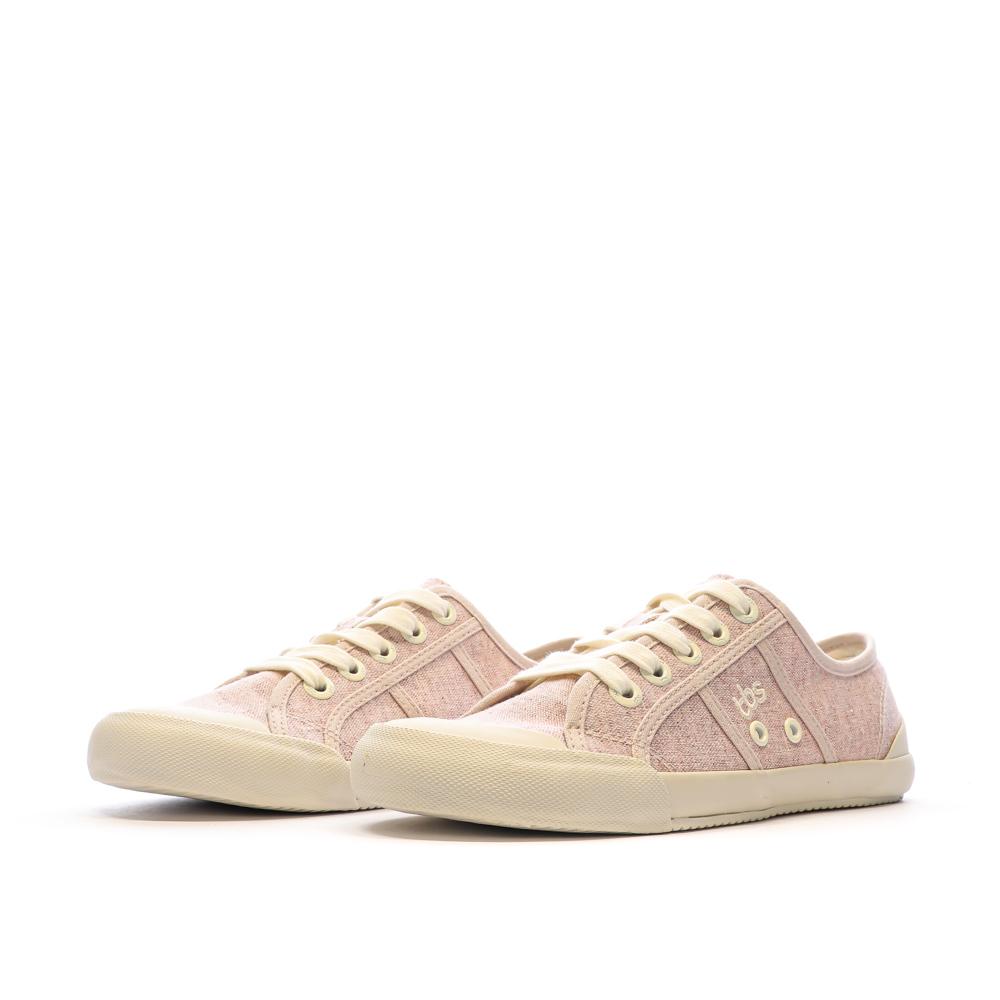 TBS Chaussures en Toile Rose Femme TBS OPIACE