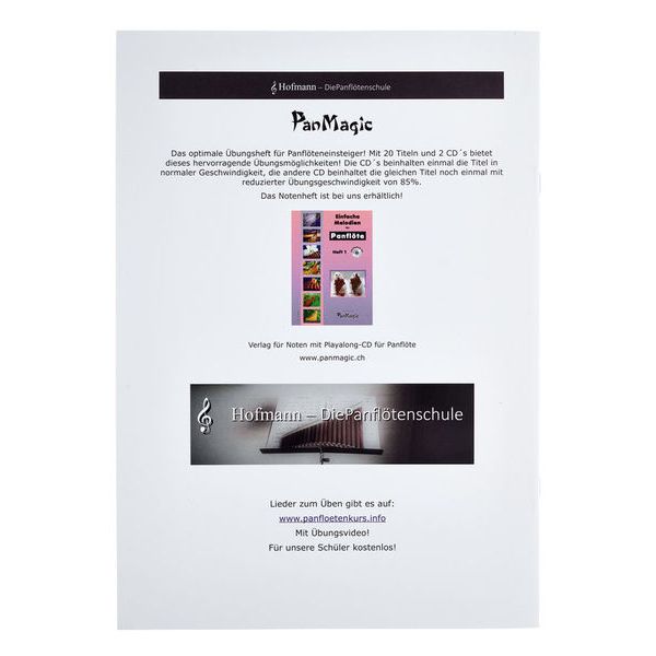 Hofmann Panpipe course for beginners