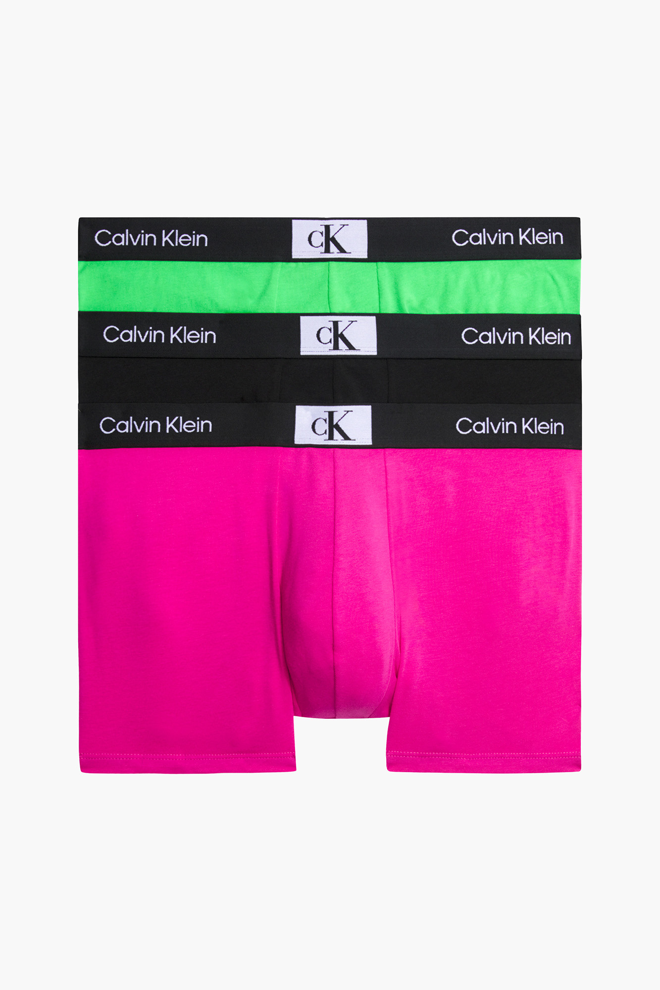 Cuecas boxer CK96, pacote com 3 unidades