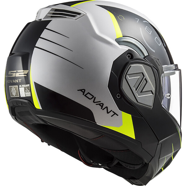 LS2 - Casque FF906 Advant Codex Blanc / Noir / Jaune