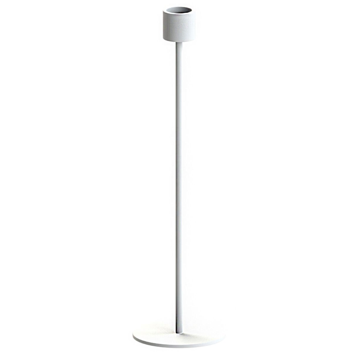 Lysestake, 29 cm, white
