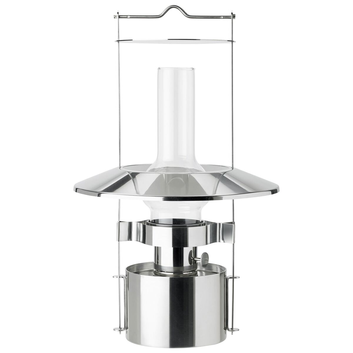 EM bærbar skipslampe 43 cm, stål