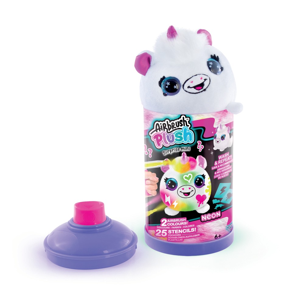 Airbrush Plush - Neon Mini Mystery Kit PDQ