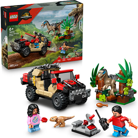 LEGO Jurassic World Offroad-flugt fra raptor 76972