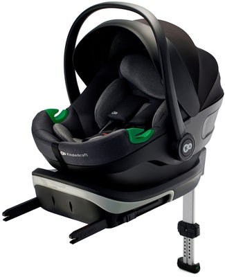 Kinderkraft I-CARE i-Size Babybilstol, Cool Grey