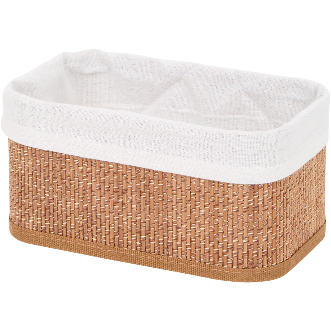 Panier de rangement en bambou
