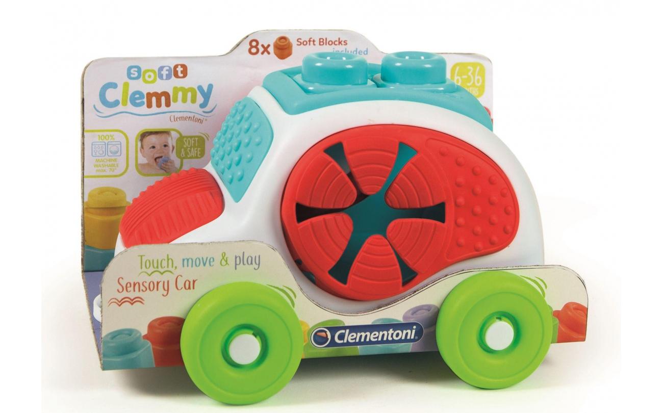 Clemmy Sensorische auto met 8 blokken