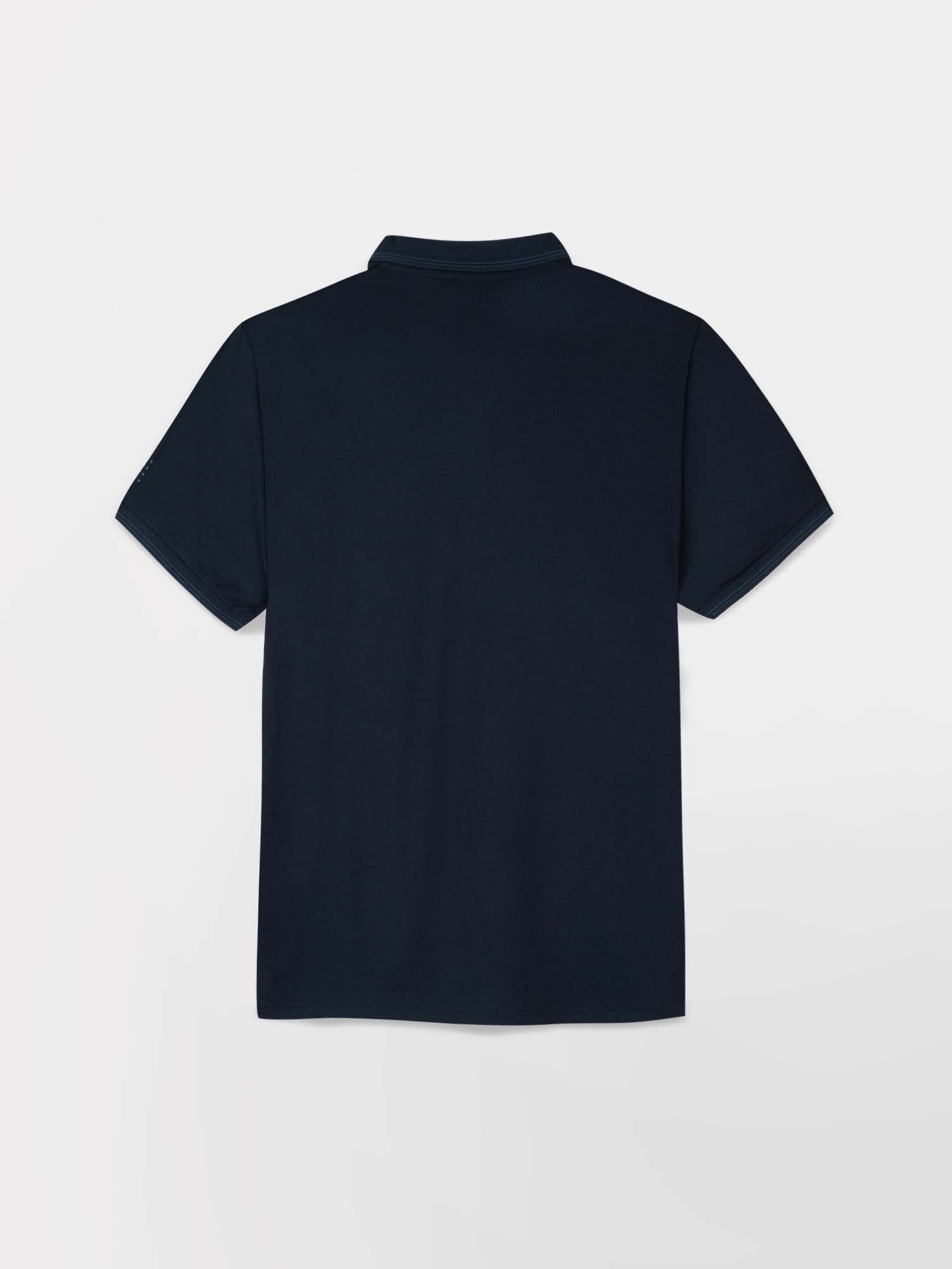 Polo Homme Manches Courtes Marine