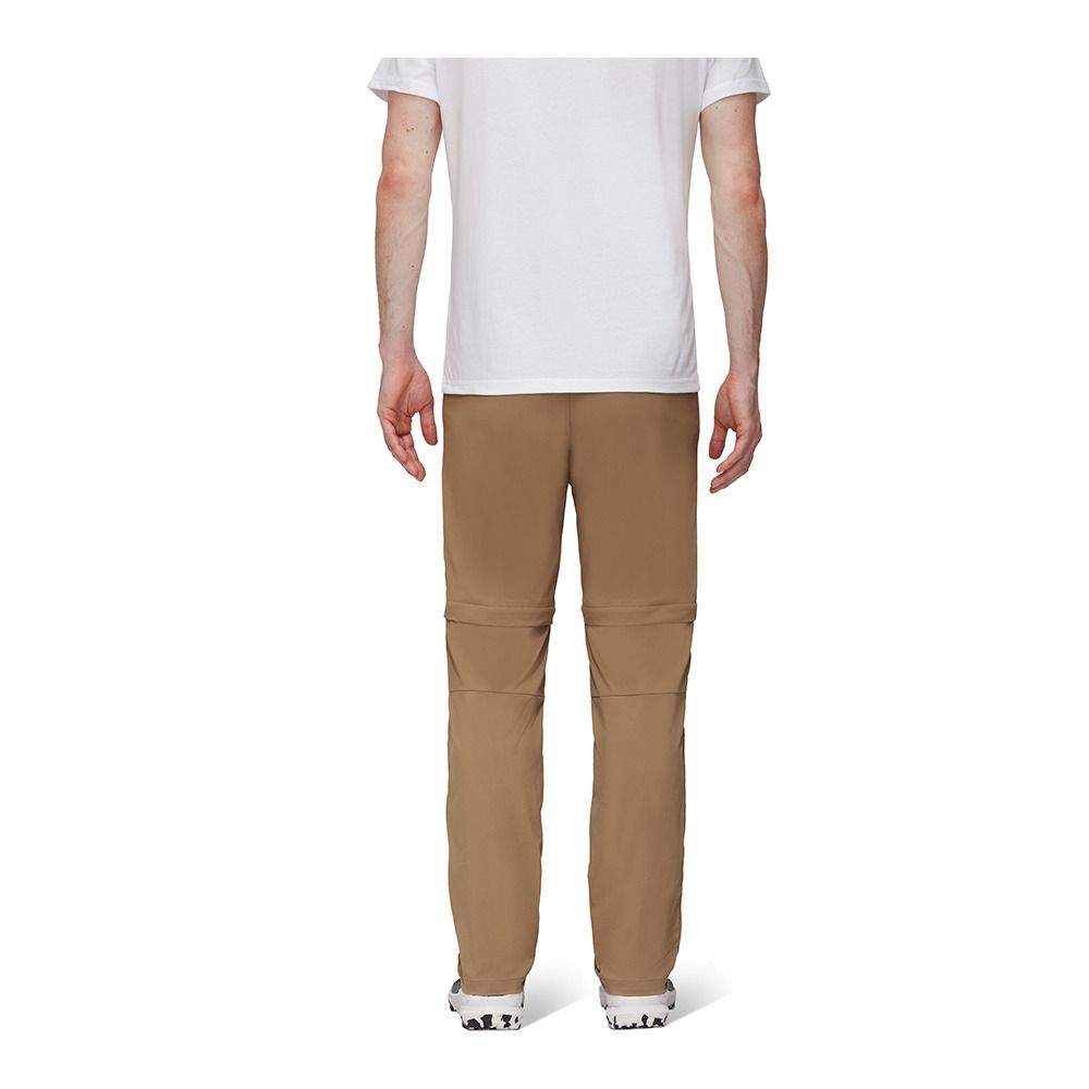 Mammut HIKING ZIP OFF - Pantalon convertible Homme dark sand