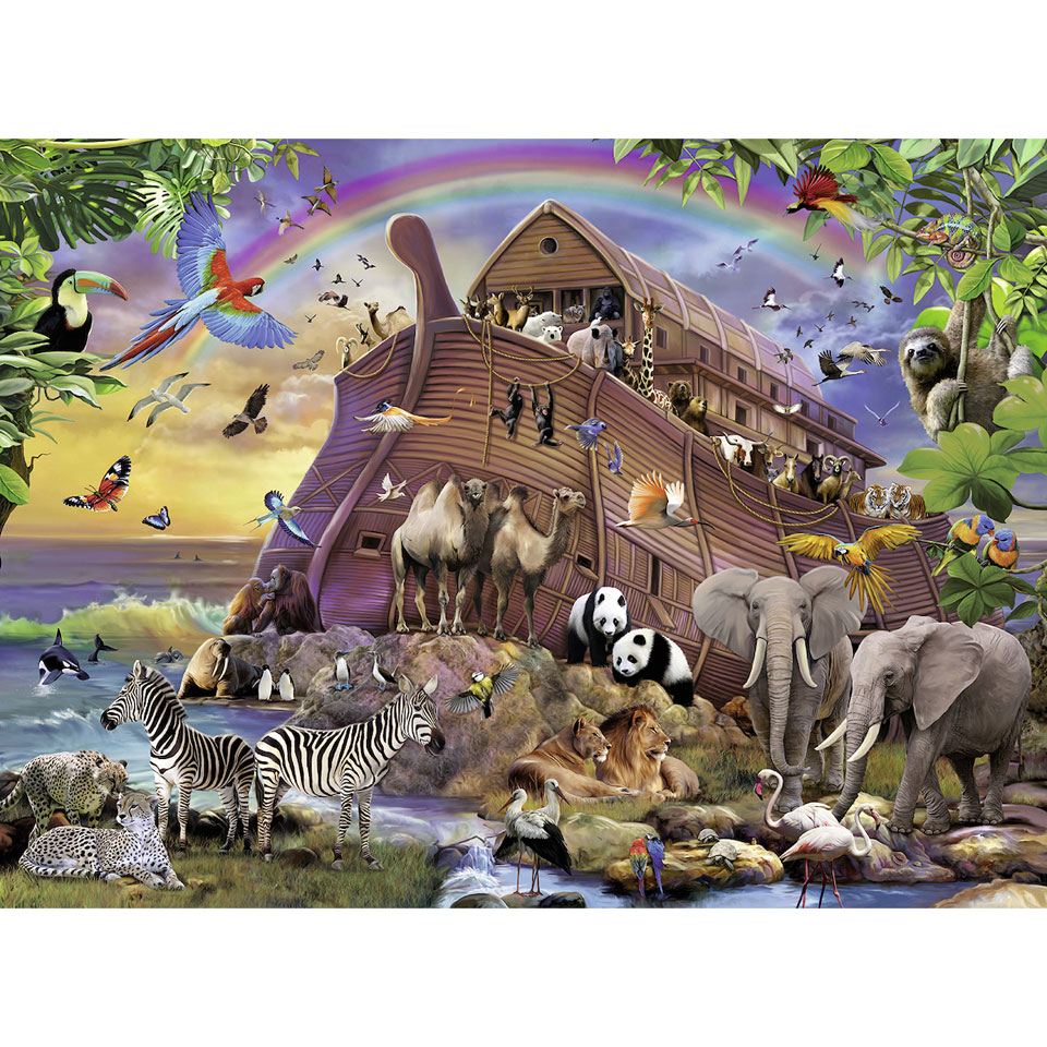 Ravensburger puzzel Onderweg met de ark XXL - 150 stukjes