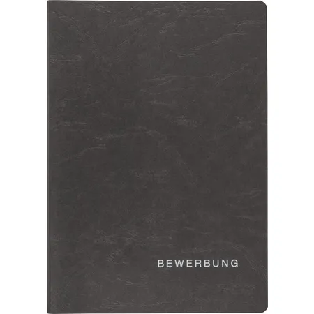 BRUNNEN Bewerbungsmappe, schwarz, 2-teilig