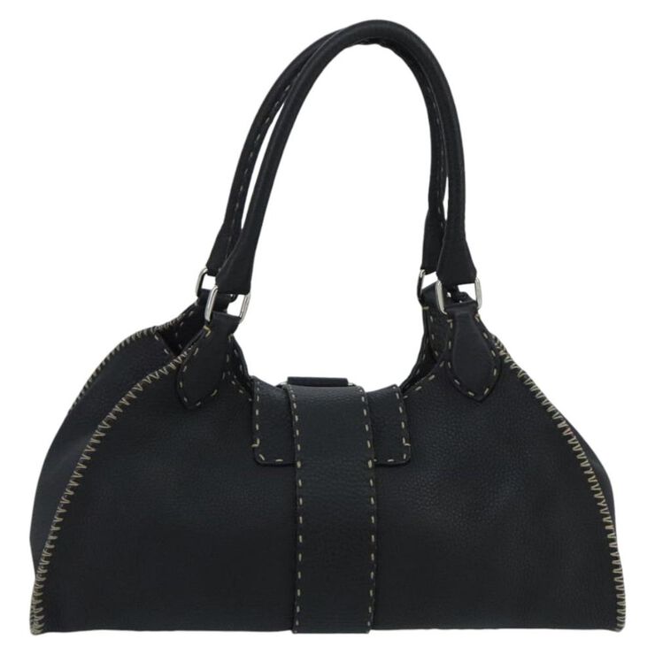 Fendi Vintage Fendi Shoulder Bag Black