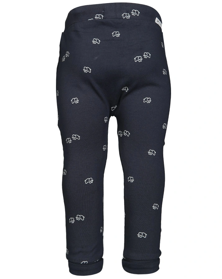 Jersey-Hose COMFORT JOEL – ELEPHANTS in navy