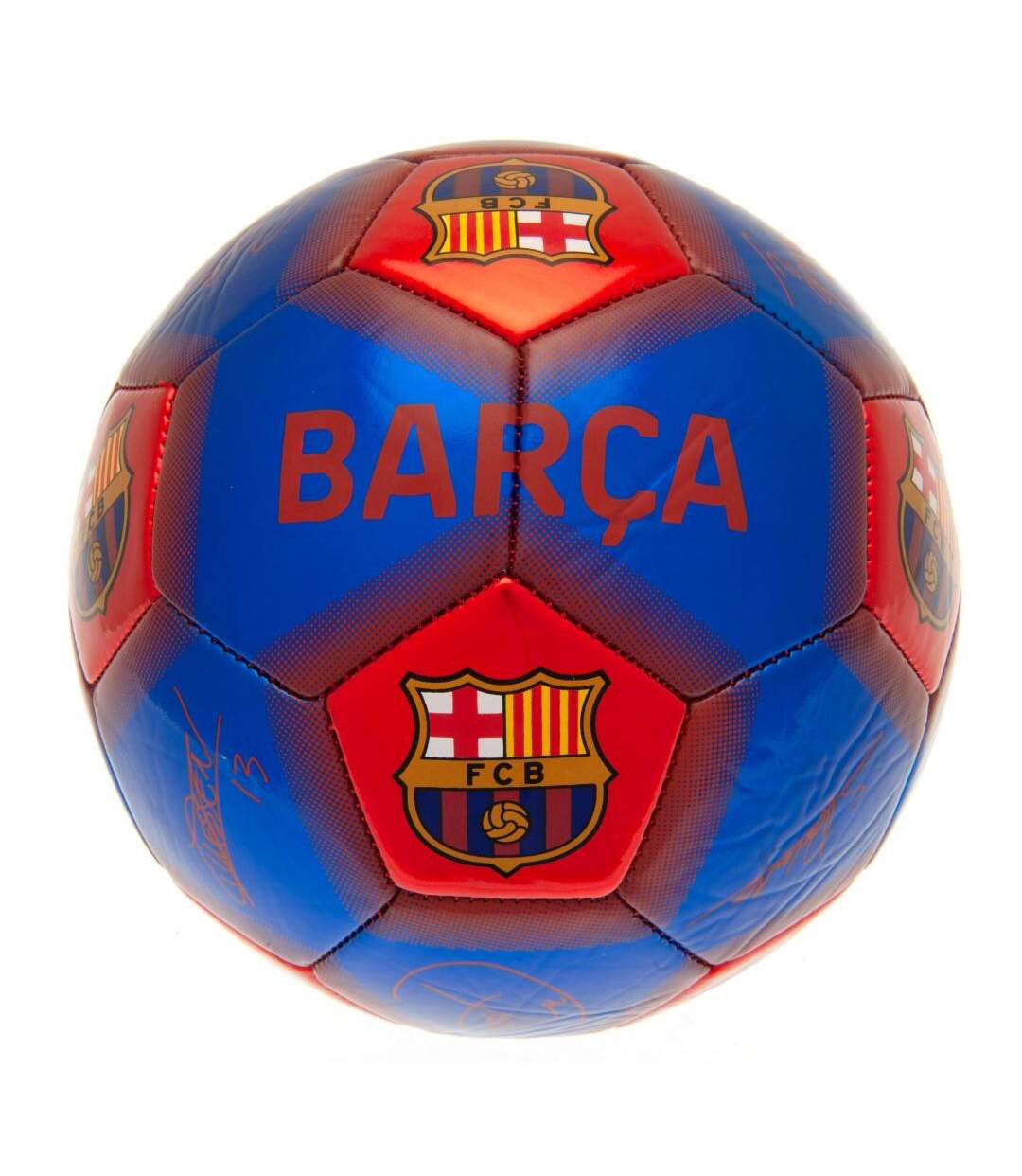 FC Barcelona - Ballon de foot (Bleu / rouge) (Taille unique) - UTTA4619