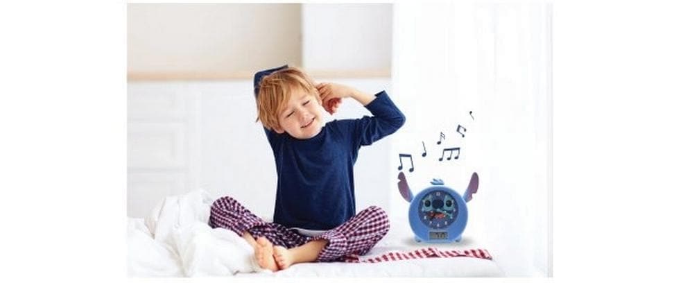 Lexibook® Wecker »Mein pädagogischer Nachtbegleiter Stitch«
