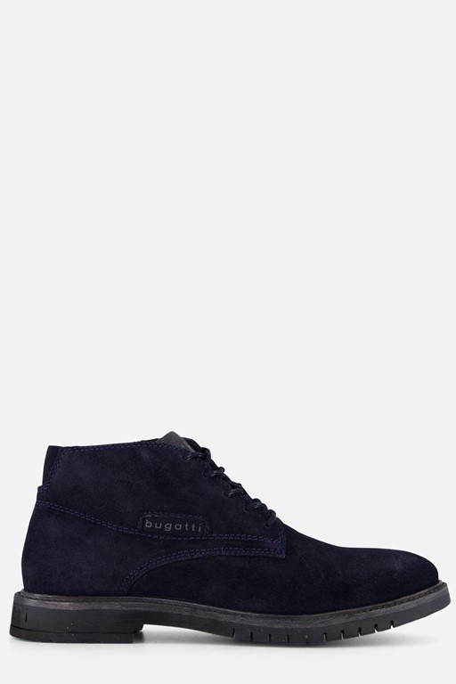 Bugatti Caj Veterschoenen blauw Suede